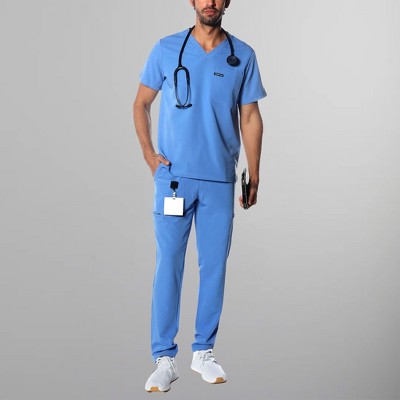 Members Only Men's Hampton Open Bottom Scrub Pants
