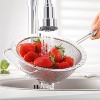 Rosle Stainless Steel Round Handle Coarse Mesh Kitchen Strainer, 7.9-inch - 2 of 3