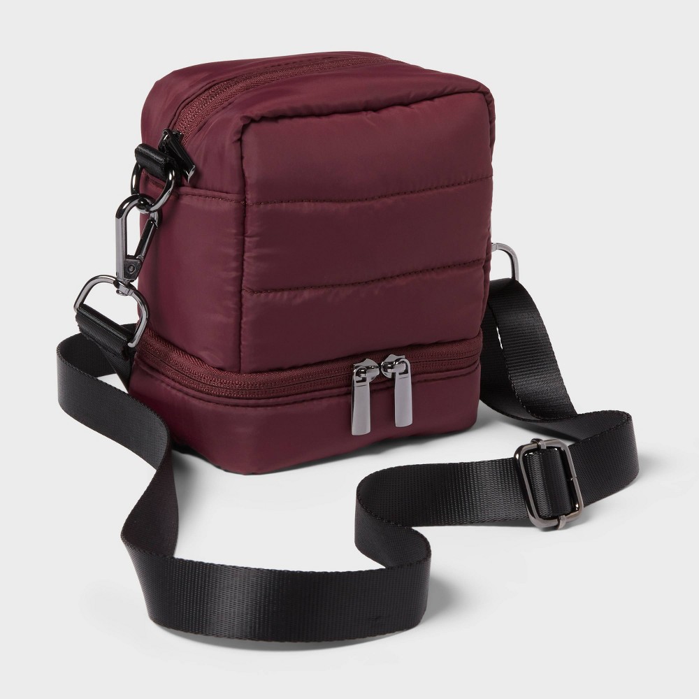 Instax Mini 12 Case - heyday™: Cherry Red, Solid Pattern, Camera Case for Fujifilm Instax Mini 12