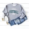 Simply Sage Market Women's Graphic Sweatshirt In My Football Era - Green - 3 of 4