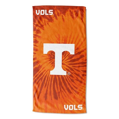 NCAA Tennessee Volunteers Pyschedelic Beach Towel, 30 x 60 inches - image 1 of 2