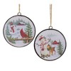 Woodland Snowman Disc Ornament (Set of 12) - 3 of 4