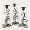 Essential Decor & Beyond 3pc Metal Candle Holder - 3 of 4