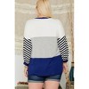 Women's Colorblock Jersey Plus Top - ADORA - 2 of 2