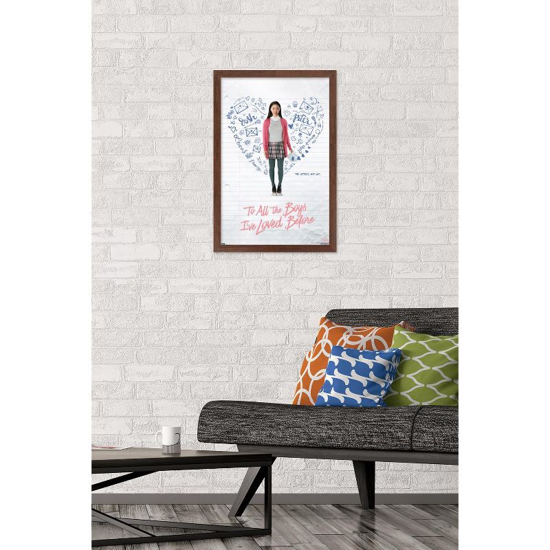 Trends International Netflix To All the Boys I've Loved Before - Key Art Framed Wall Poster Prints, 2 of 7