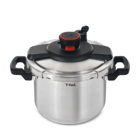 T-fal 6.3qt Pressure Cooker, Clipso Stainless Steel Cookware : Target
