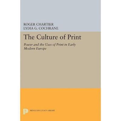 The Culture of Print - (Princeton Legacy Library) by  Roger Chartier (Paperback)