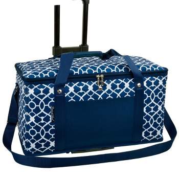 Picnic at Ascot Ultimate Travel Cooler with Wheels - 36 Quart - Combines Best Qualities of Hard & Soft Collapsible Coolers