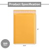 PSBM Kraft #2 Padded Bubble Mailers for Shipping Small Items,8.5" x 12", 100 Pieces - 3 of 4
