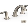 Coucheta 8" Widespread Bathroom Faucets - 3-Hole Design with Pop-Up Drain & cUPC Hoses in Multiple Finishes, Single & 2-Pack Options - 2 of 4