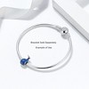 Blue Whale Charm European Bead Sterling Silver Ginger Lyne Collection - 3 of 4
