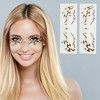 Unique Bargains Waterproof Freckles Stickers Face Tattoo 2 Pcs - 4 of 4