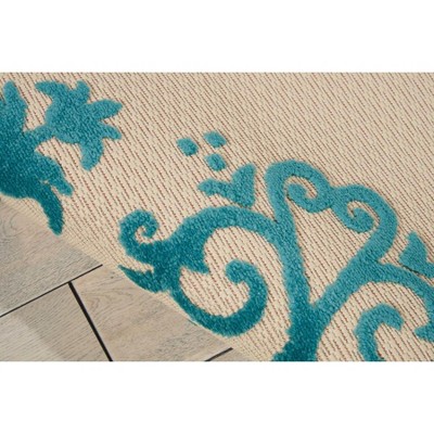 Aqua Breeze Easy-Care 8' x 10' Synthetic Rectangular Rug