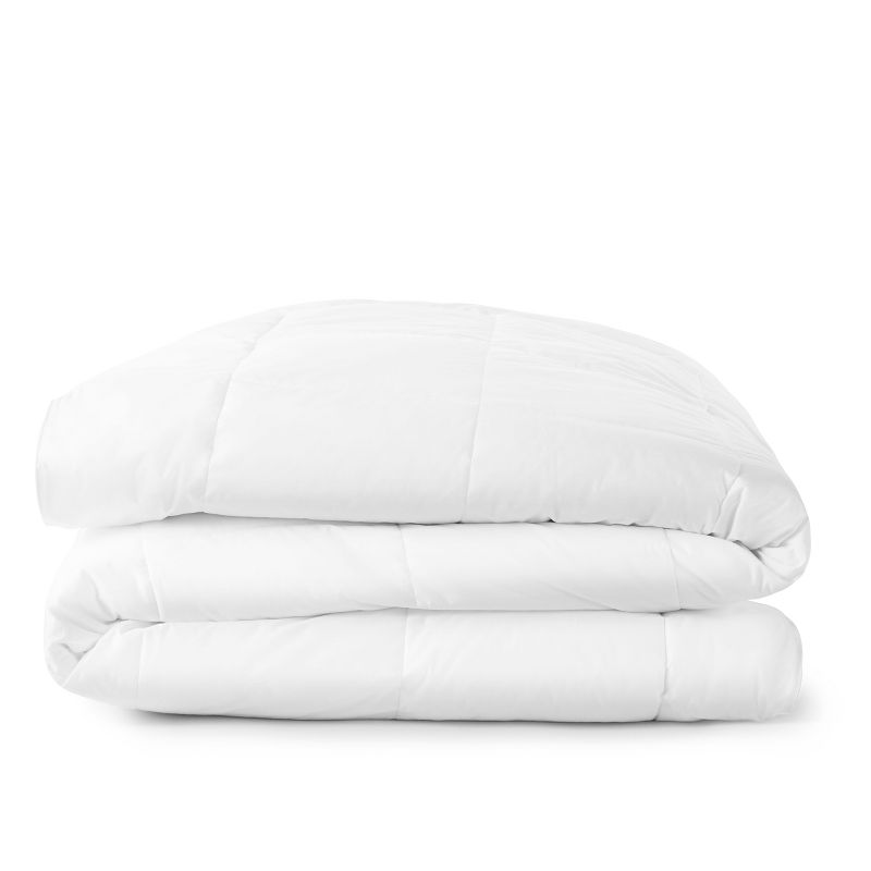 Downlite Lightweight Continuous Comfort Down Alternative Blanket with Duvet Tabs, 4 of 5