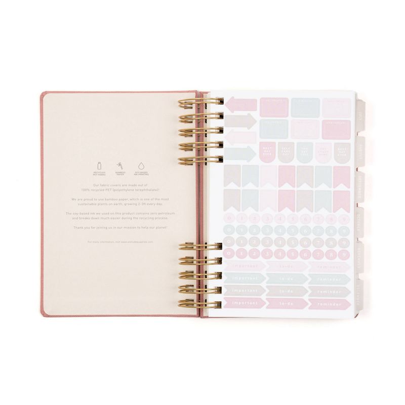 Altitude 2024-25 Weekly/Monthly Academic Planner 8&#34;x5&#34; Mauve Pink, 4 of 17