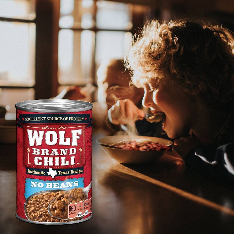 Wolf Brand No Beans Chili - 15oz, 5 of 6