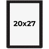 PosterPalooza | Modern Shadow Box 1" Depth Black Picture Frame - UV Acrylic, Backing, Hanging Hardware - 2 of 4