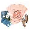 Simply Sage Market Women's Mama Checkerboard Smiley Face Short Sleeve Graphic Tee - 3 of 4