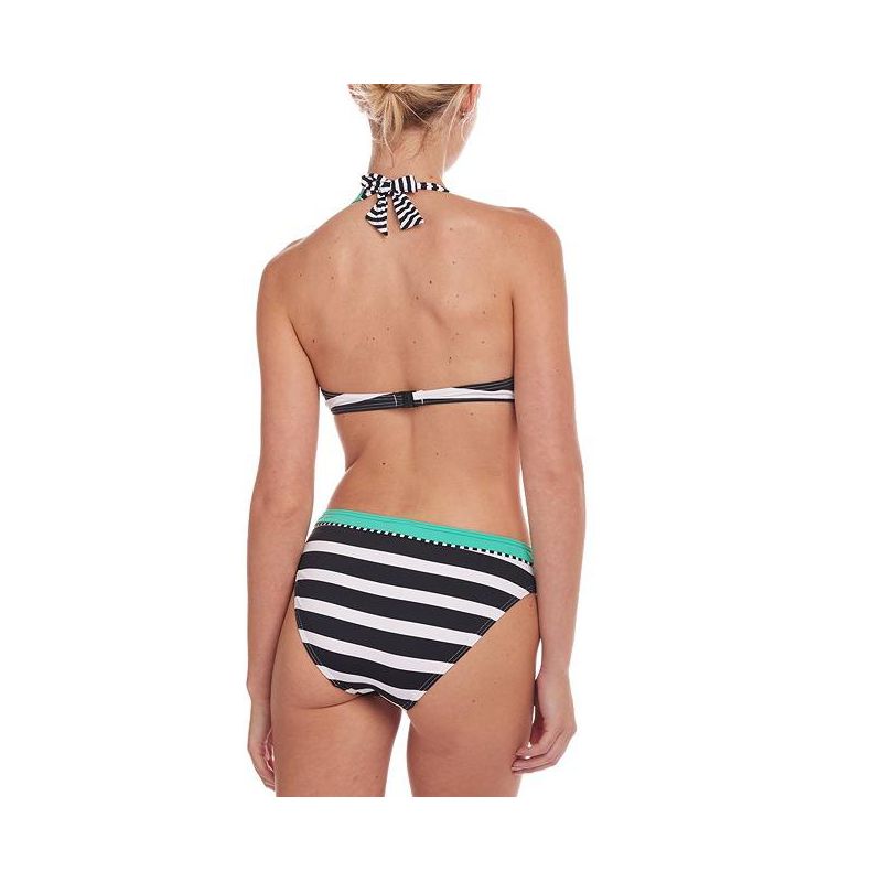 LASCANA Women's Striped Underwire Bikini Swimwear Top, 3 of 7