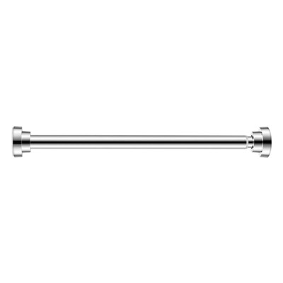LunaLulinlk Stainless Steel Extendable Shower Curtain Rod, No Drilling Tension Pole for Bathroom, Kitchen