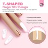SAVILAND Unbreakable Silicone Nail Training Kit - Flex & Hold Mannequin Hand with 100+ Practice Tips for Home Salon. - 4 of 4