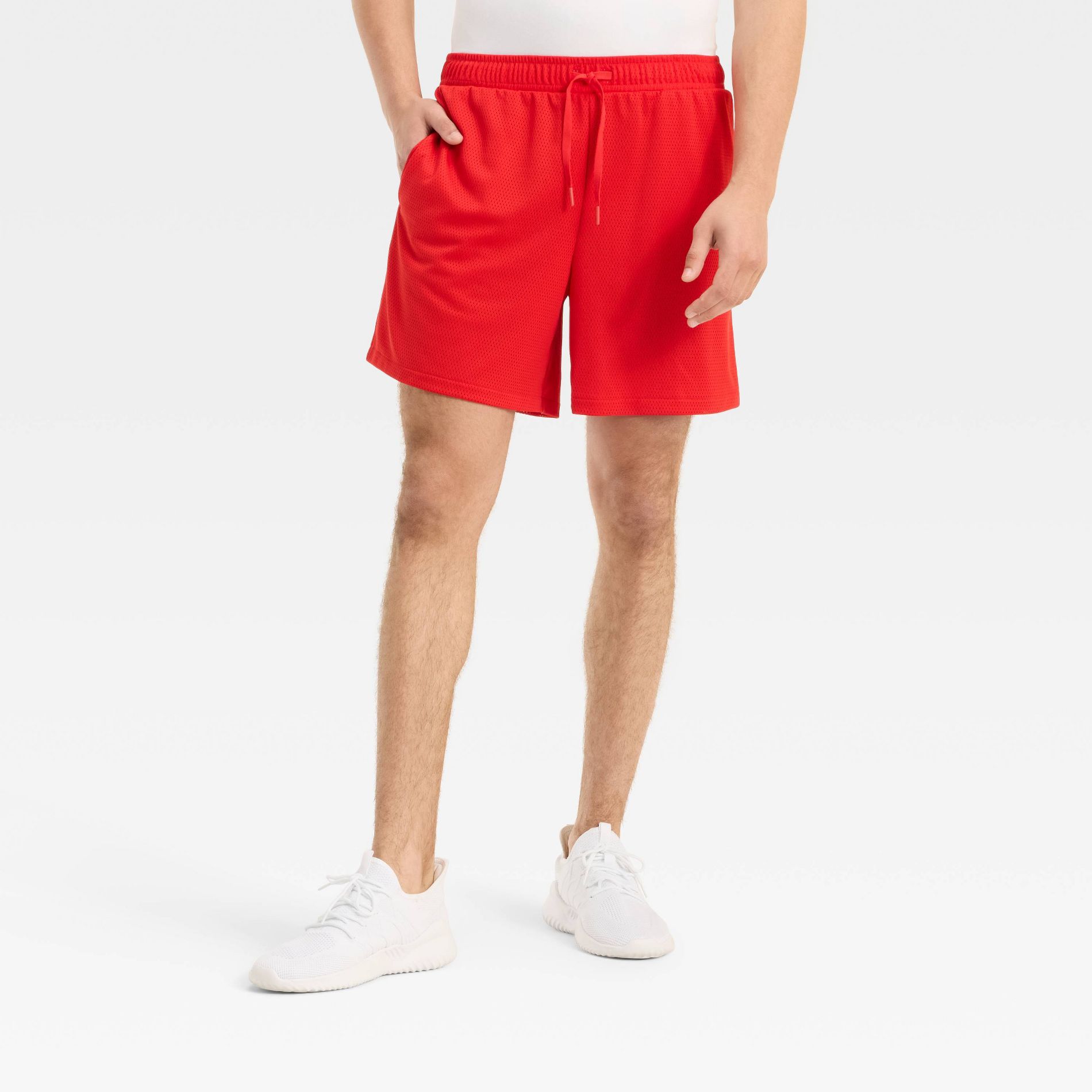 Men's Mesh Shorts 6" - All In Motion™ Red M