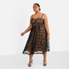 Rebdolls Women's Lorelei Lace Overlay Midi A Line Dress - 2 of 4