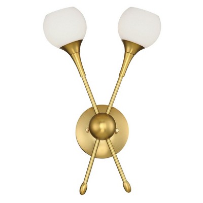 George Kovacs Lighting Pontil 2 - Light Sconce in  Honey Gold