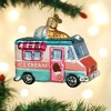 Old World Christmas 3.0 Inch Ice Cream Truck Sugar Cone Sprinkles Treat Tree Ornaments - 3 of 3