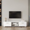 NicBex TV Stand for TVs up to 70 Inches,Modern Entertainment Center with Open Shelves and 2 Cabinets - 2 of 4
