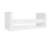 2pk Kids' 10" Floating Wall Mount Bookshelf Set White - RiverRidge Home: Hanging Shelf, MDF, Meets ASTM Standards - image 3 of 4