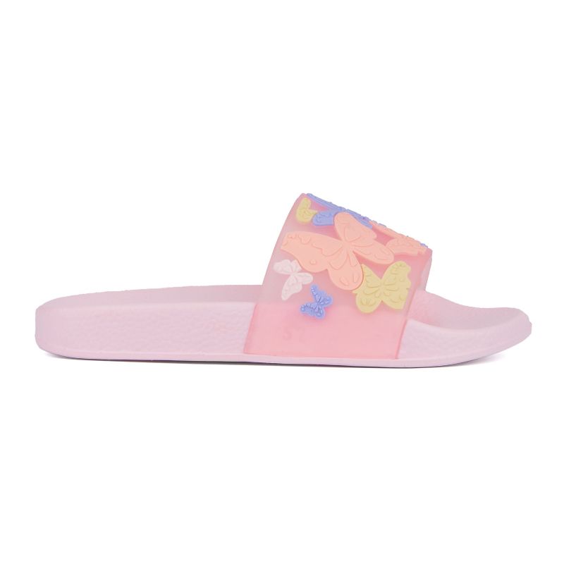 Olivia Miller Girl's Cool Gurl Slide Sandal, 2 of 8