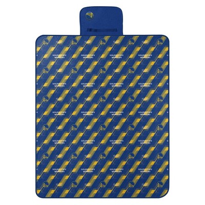 NBA Golden State Warriors Hexagon Stripe Picnic Blanket