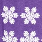 plum burst snowflake heart