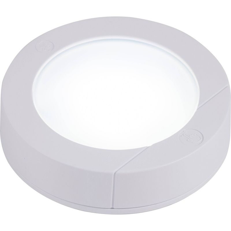 GE 2pk LED Battery Operated Puck Lights, 3 of 11