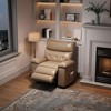 homfan Electric Recliner Chair - PU Leather 360° Swivel Recliner with Heat and Massage, Comfortable Lazy Chair for Living Room, Bedroom, Nursery - 4 of 4