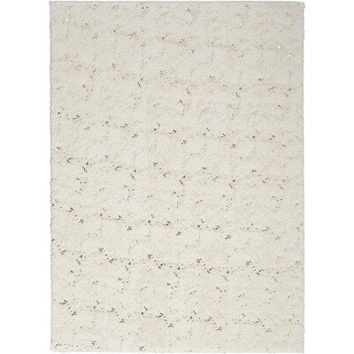 Nourison Cozy Shimmer Glam Shag Handtufted Indoor Rug