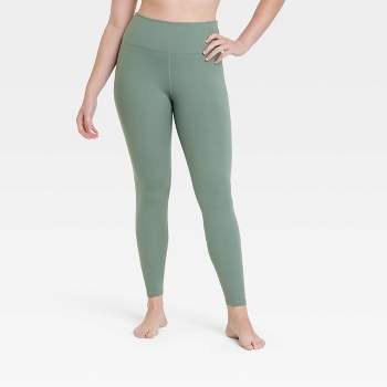 Women's Brushed Sculpt Curvy High-rise Pocketed Leggings - All In Motion™  Espresso Xl : Target