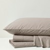 Stylish Solid Cotton Sheet Sets, All Season Bedding Set, Cozy Home Textile for Modern Bedroom Decor - 2 of 4