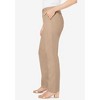 Jessica London Women's Plus Size Petite Stretch Cotton Chino Straight Leg Pant - 4 of 4
