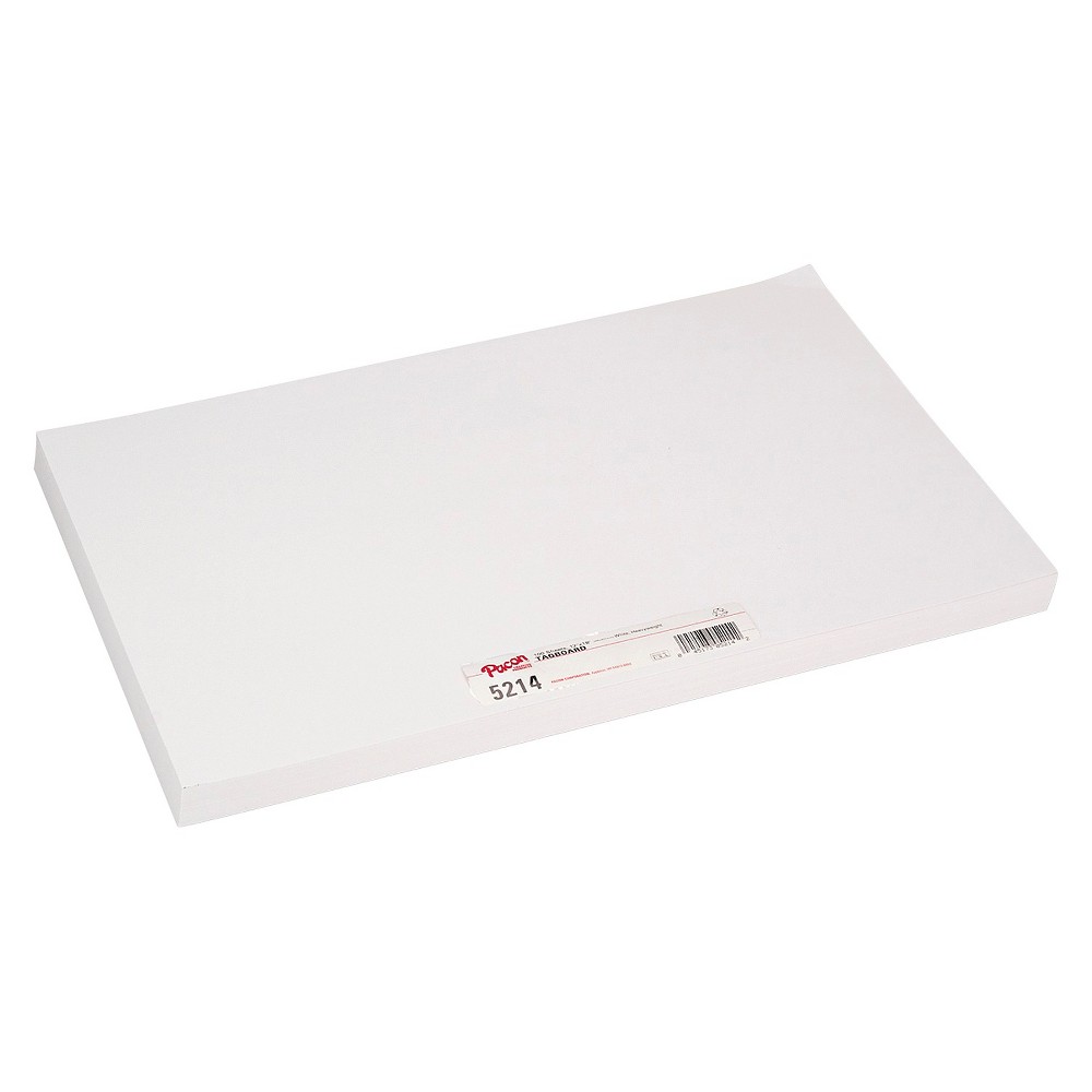 Pacon Tagboard  12  x 18   Heavy-Weight  White