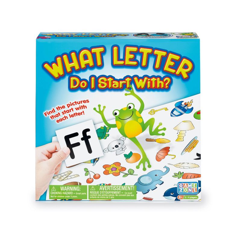 Game Zone What Letter Do I Start With, Educational Family Board Game for Indoor Play Ages 6+, 4 of 5