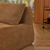 CAVINAS Large Indoor Bean Bag Chair, Lazy Beanbag Sofa with Waist Pillow & Ottoman - 3 of 4