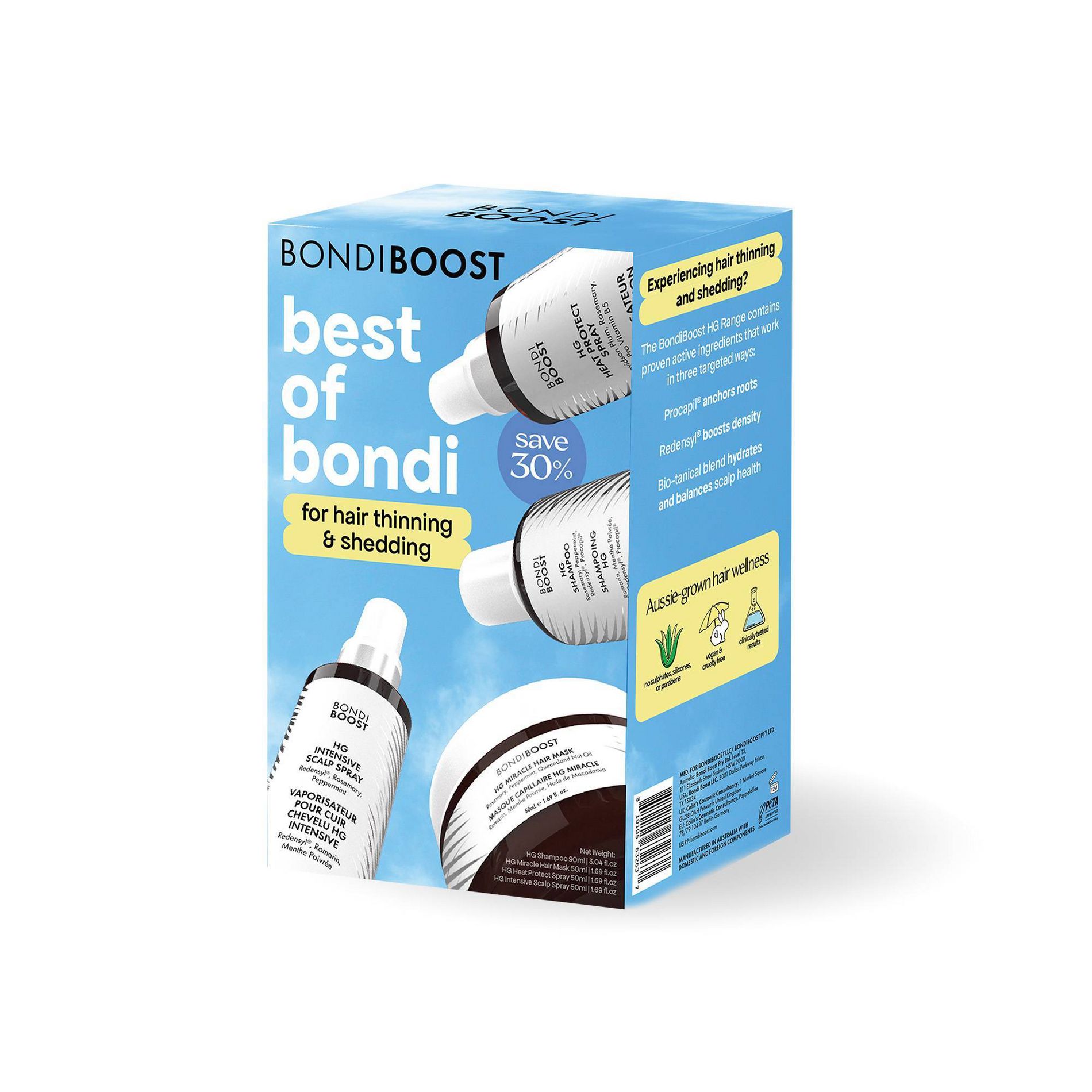 Bondi Boost HG Try Me Best Seller Kit - 4pc - Ulta Beauty