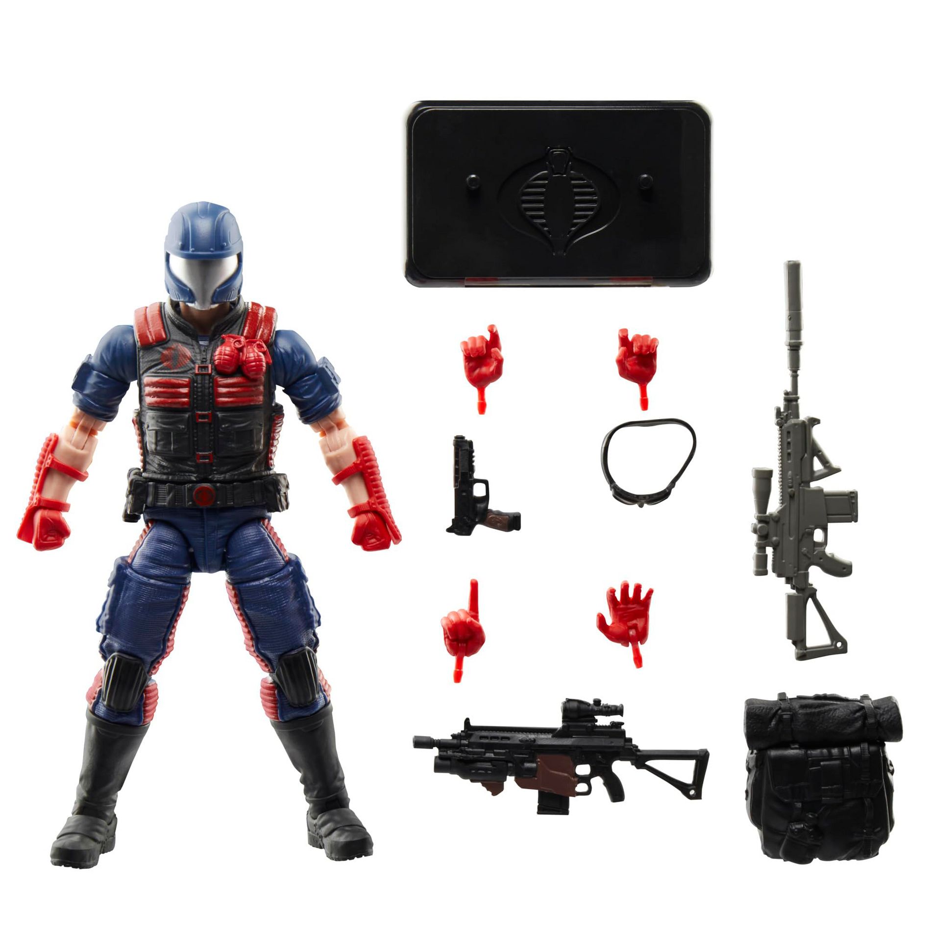 G.I. Joe Classified Series Retro Cardback Cobra Viper, Collectible Action Figure