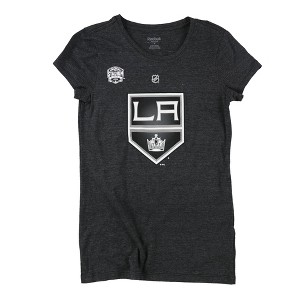 Reebok Womens LA Kings Williams 14 Graphic T-Shirt, Black, Small - 1 of 2