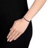 EVERLY JEWELRY | Sterling Silver 1 CT TW Black Diamond  Bracelet Black Rhodium Plated, 7.25" - 2 of 4