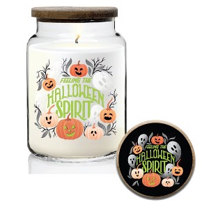 Courtside Market Halloween Spirit II 21 oz Soy Wax Candle with Wooden Lid - 1 of 2