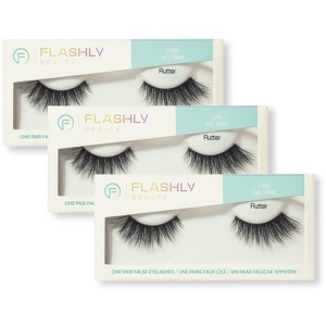 Flashly Beauty - LiftIt No-Trim - False Eyelashes - Flutter - Black - 1 of 4