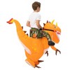 Garvee Inflatable Costume- Inflatable Dinosaur Costume, Halloween Costumes, Funny Blow up Costumes,Onesize - 4 of 4